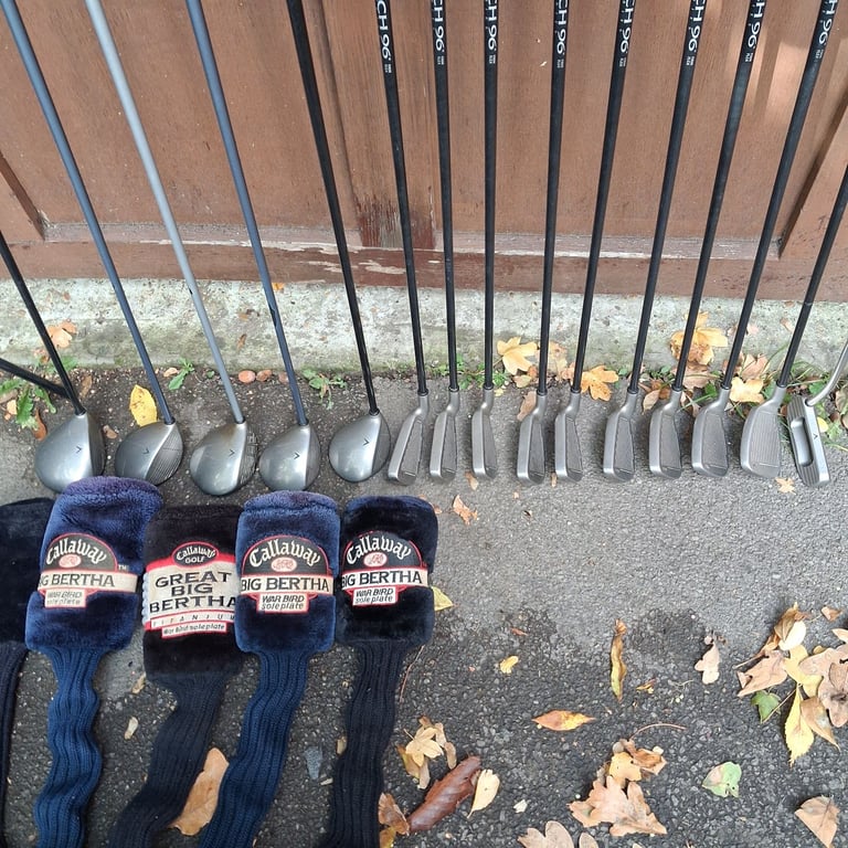 Full Set of Mens Golf Clubs - Callaway Big Bertha 