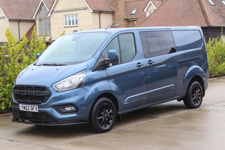 2022 Ford Transit Custom 2.0 320 EcoBlue Limited Crew Van Double Cab 5dr Diesel Manual L2 H1 Euro...