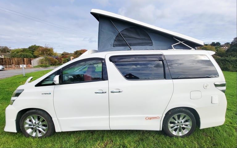 Toyota Velfire 2012 4 berth 4 belt Campers Co conversion 50k miles 