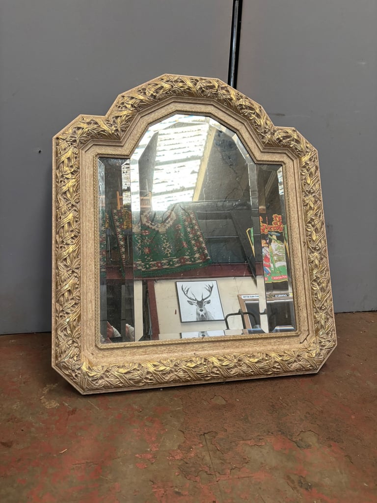 image for Large gilt framed mirror 