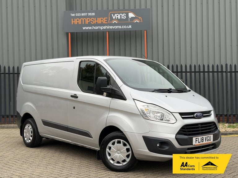 2018 Ford Transit Custom 2.0 TDCi 270 Trend Panel Van 5dr Diesel Manual L1 H1 (157 g/km, 128 bhp)...