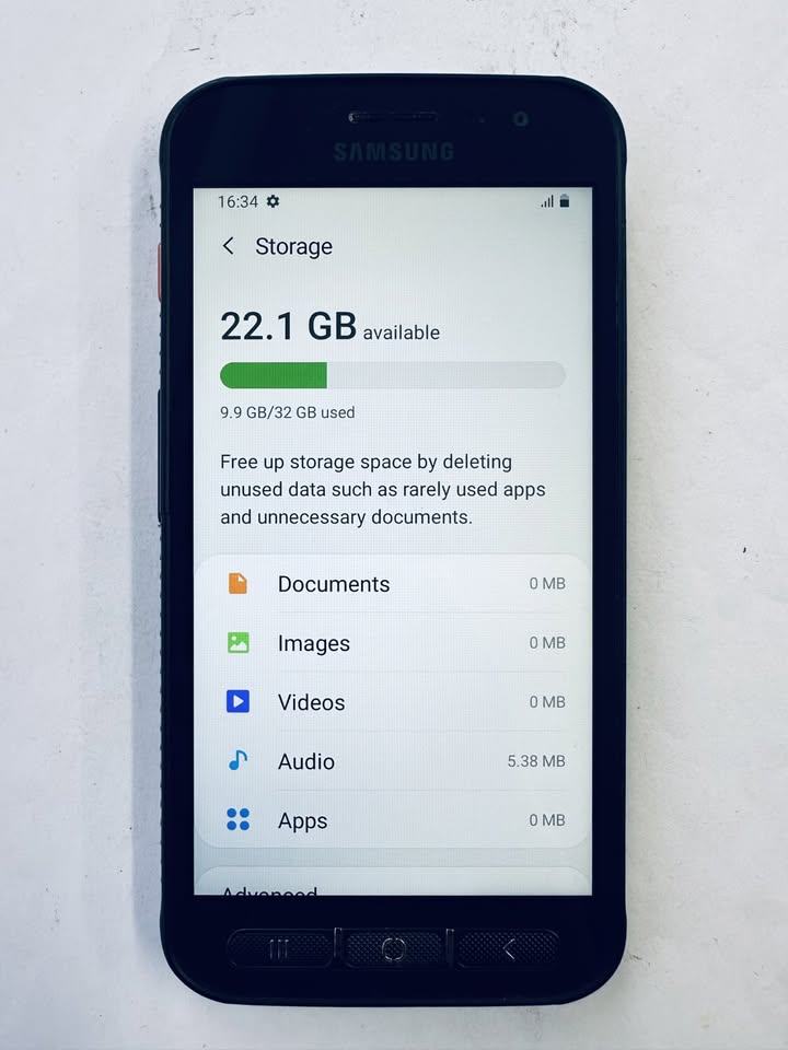 Samsung XCover 4S Black 32GB 3GB RAM Unlocked Android Version 11 Good Used Working Condition