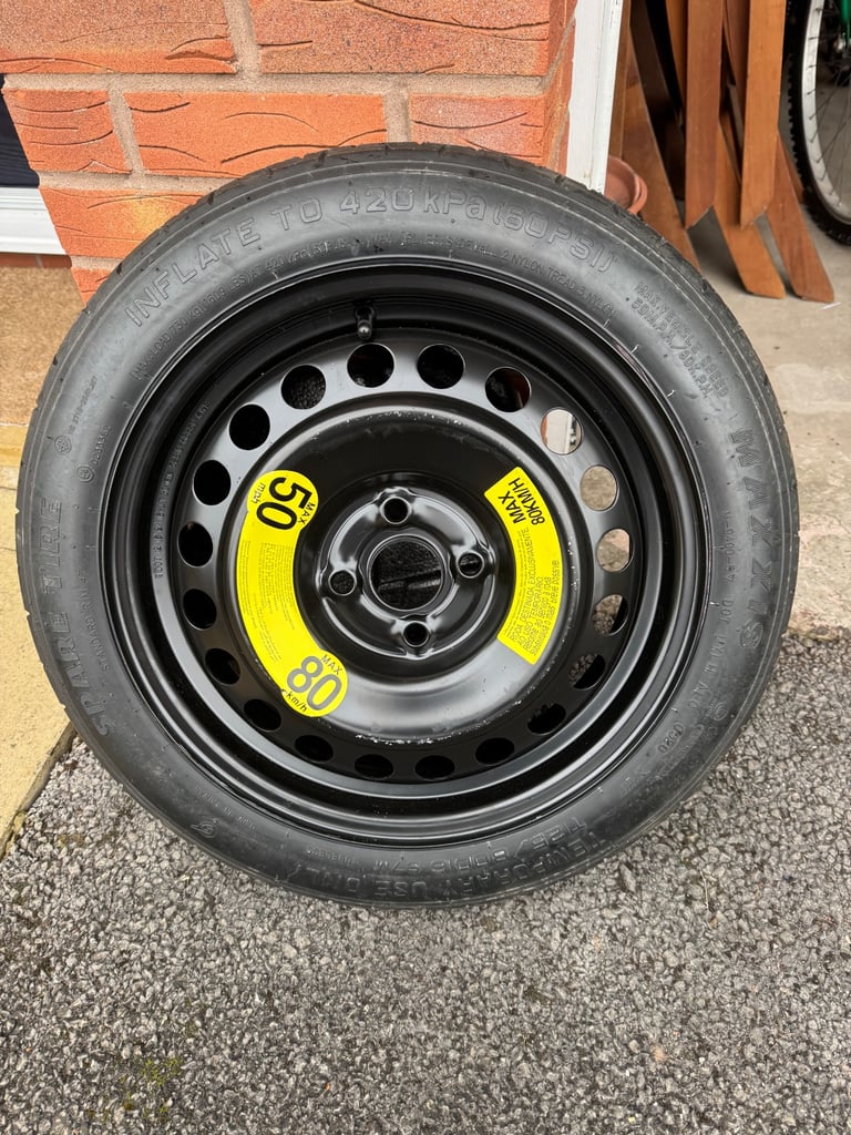 🚗 16” Space Saver Spare Wheel & Full Fitting Kit – Brand New, Never Used!