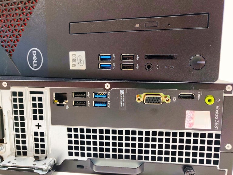 Dell i5 10400 8gb RAM 256gb SSD Windows 11 Pro Desktop Tower Pc 10th Gen Computer Vostro 3681