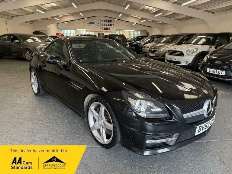 2012 Mercedes-Benz SLK 1.8 SLK200 BlueEfficiency AMG Sport G-Tronic+ Euro 5 (s/s) 2dr CONVERTIBLE...