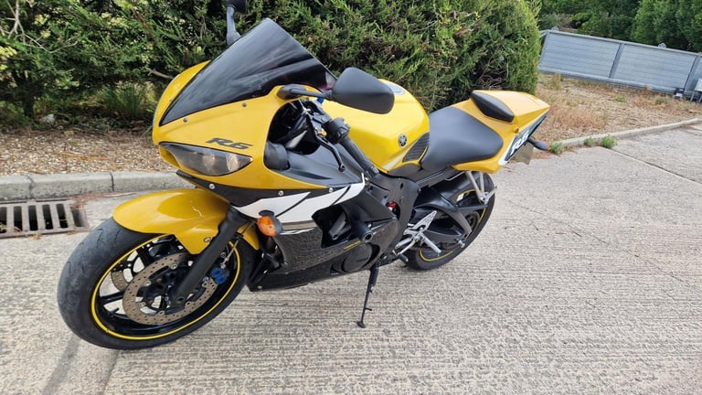 2003 03 YAMAHA YZF R6 SPECIAL LTD EDITION YELLOW YZFR6 SUPERSPORTS 600 SPORTS 