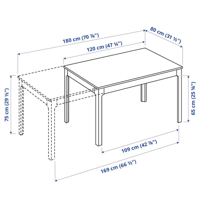  Extending Table and bench 