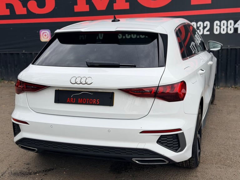 2021 Audi A3 1.0 TFSI 30 S line Sportback S Tronic Euro 6 (s/s) 5dr HATCHBACK Petrol Automatic