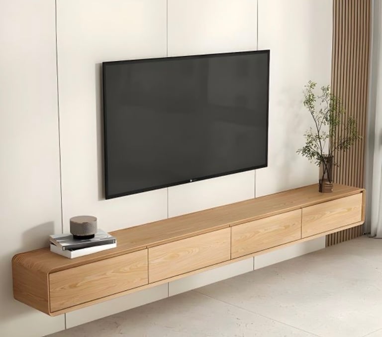 image for Wall mounted TV console unit 
