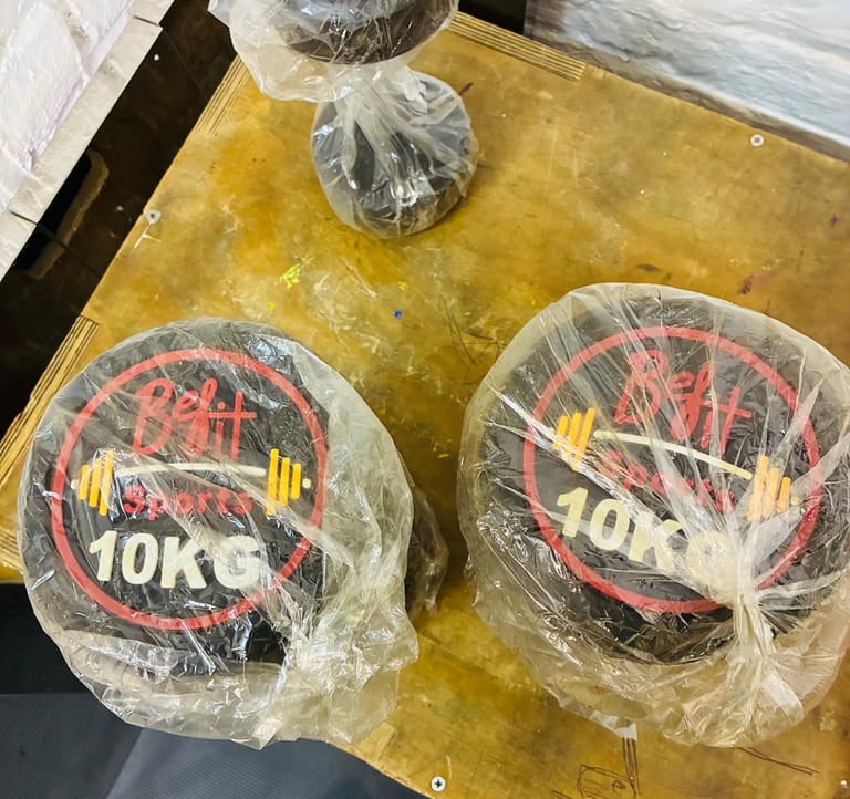 Pair of 10kg Dumbbells Befit weight £25