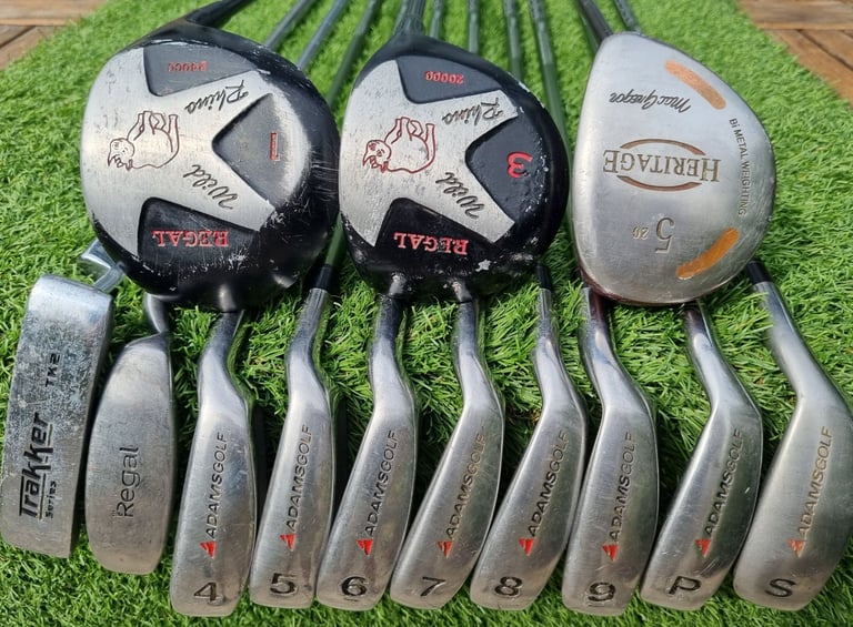 LADIES - ADAMS OVATION 4-SW - Lite Graphite, putter, chipper, driver, 3W & 5W - BARGAIN
