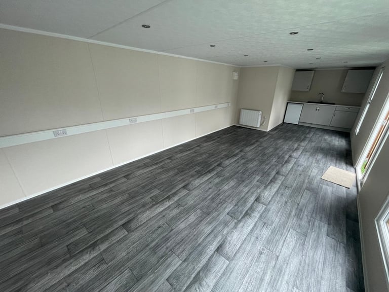 Static caravan / office build unit Kingdom Office 32x12 DG, Include UK Delivery 
