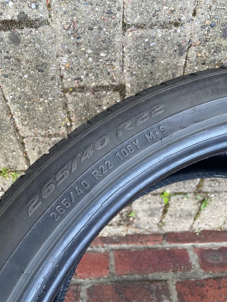 Pirelli Scorpion Zero - All Season - PNCS (Silent) tyres - 265/40/R22 106Y M+S - Fully Road Legal