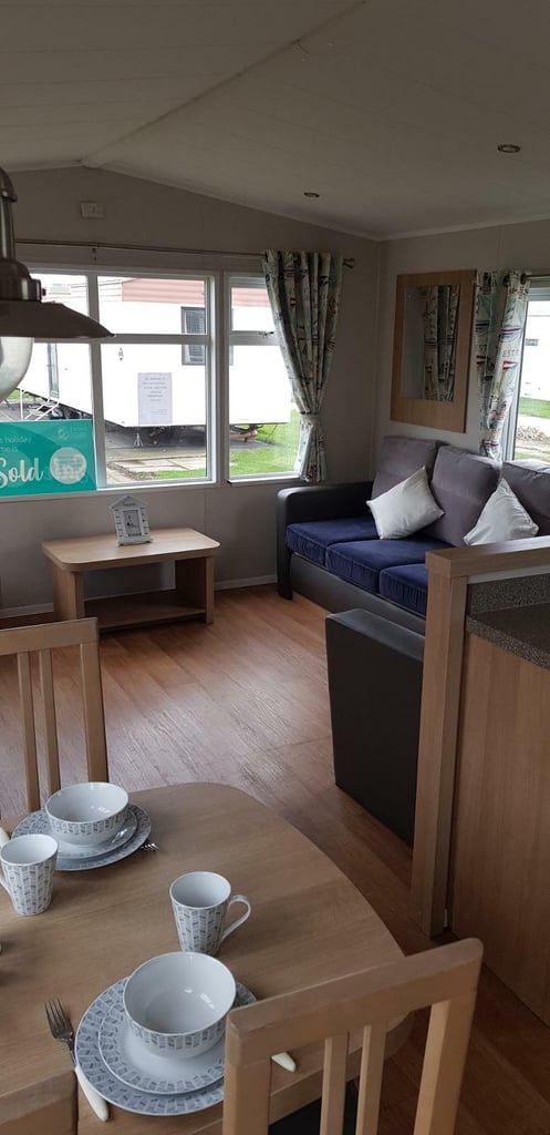 Modern 3 bed Holiday Home Static Caravan on 12 month park. Allonby, Cumbria