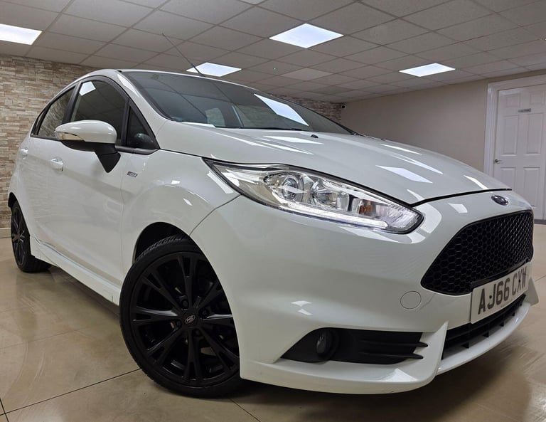 image for FORD FIESTA 1.0 T EcoBoost ST-Line White Manual Petrol WARRANTY 12 MONTHS MOT