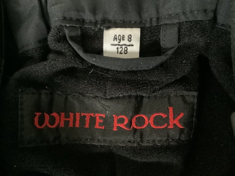 White Rock Children’s Skiing / Winter Salopettes - Age 8 - Very Good Condition