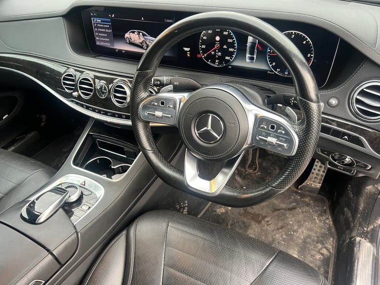 2019 MERCEDES-BENZ S CLASS S350D L AMG LINE PREMIUM 9G-TRONIC DAMAGED SALVAGE