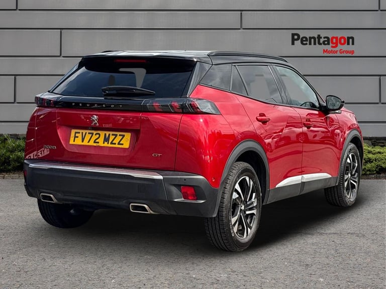  Peugeot 2008 SUV 1.2 Puretech Gt Suv 5dr Petrol Eat Euro 6 s/s 130 Ps Petrol