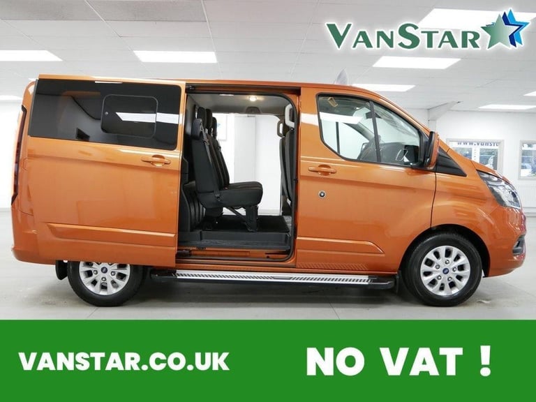 2023 TRANSIT CUSTOM 300 2.0 EBL 170 BHP SWB LIMITED AUTO CREW 5 SEATER ( NO VAT)