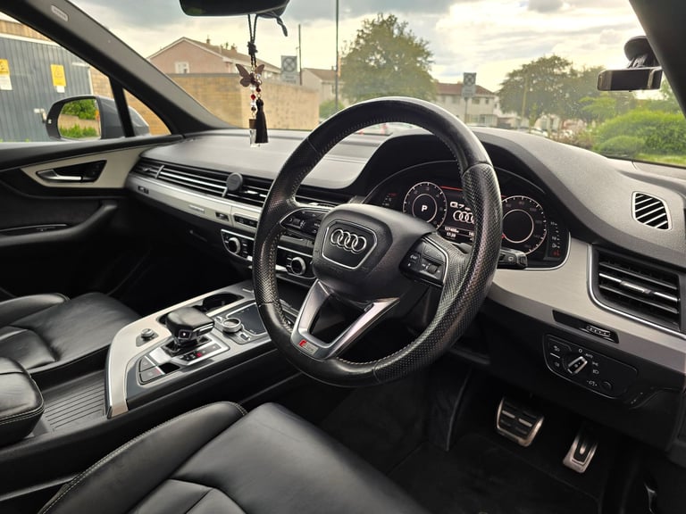 Audi, Q7, Estate, 2016, Semi-Auto, 2967 (cc), 5 doors,FSH,2 KEYS,12 MOT,7 SEATER!!!!