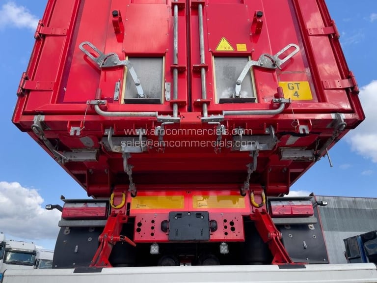 KASSBOHRER 71 CU YD ALLOY TIPPER TRAILER 