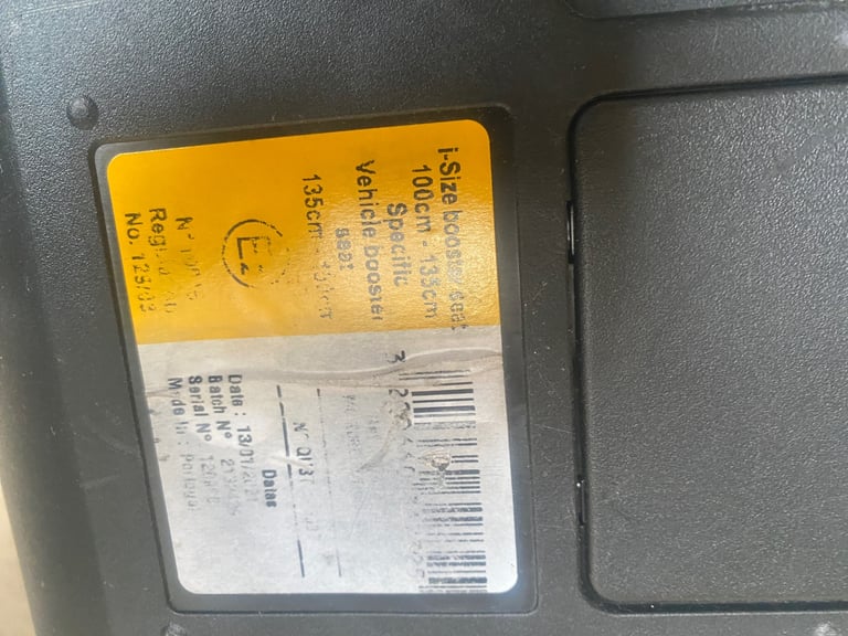 Maxi Cosi i-Size car seat