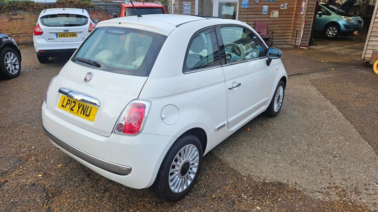 2012 Fiat 500 1.2 Lounge 3dr [Start Stop] HATCHBACK Petrol Manual