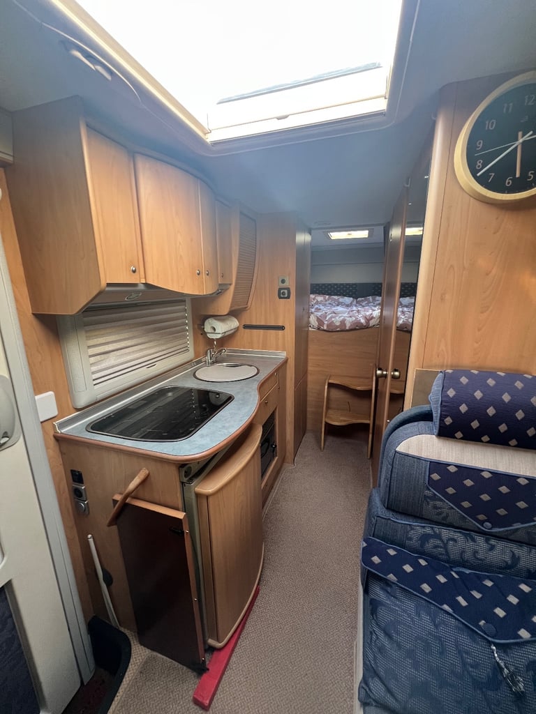 The burstner elegance 6.9 motorhome lovely condition  + £3000 of accessories 