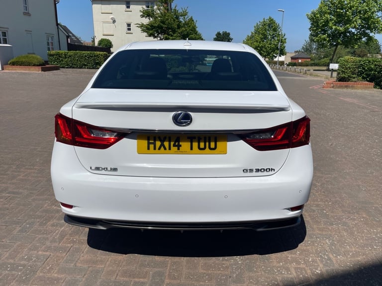 2014 Lexus GS 300h 2.5 F-Sport 4dr CVT SALOON Petrol/Electric Hybrid Automatic