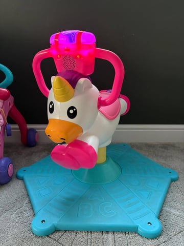 Fisher Price Bounce And Spin Unicorn Fisher Price Bounce And Spin