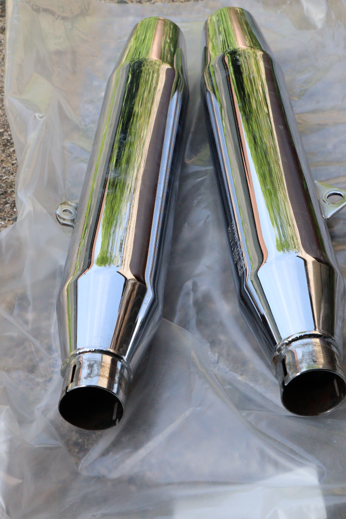 Harley Davidson XL 1200 Chrome Exhausts 2003 models