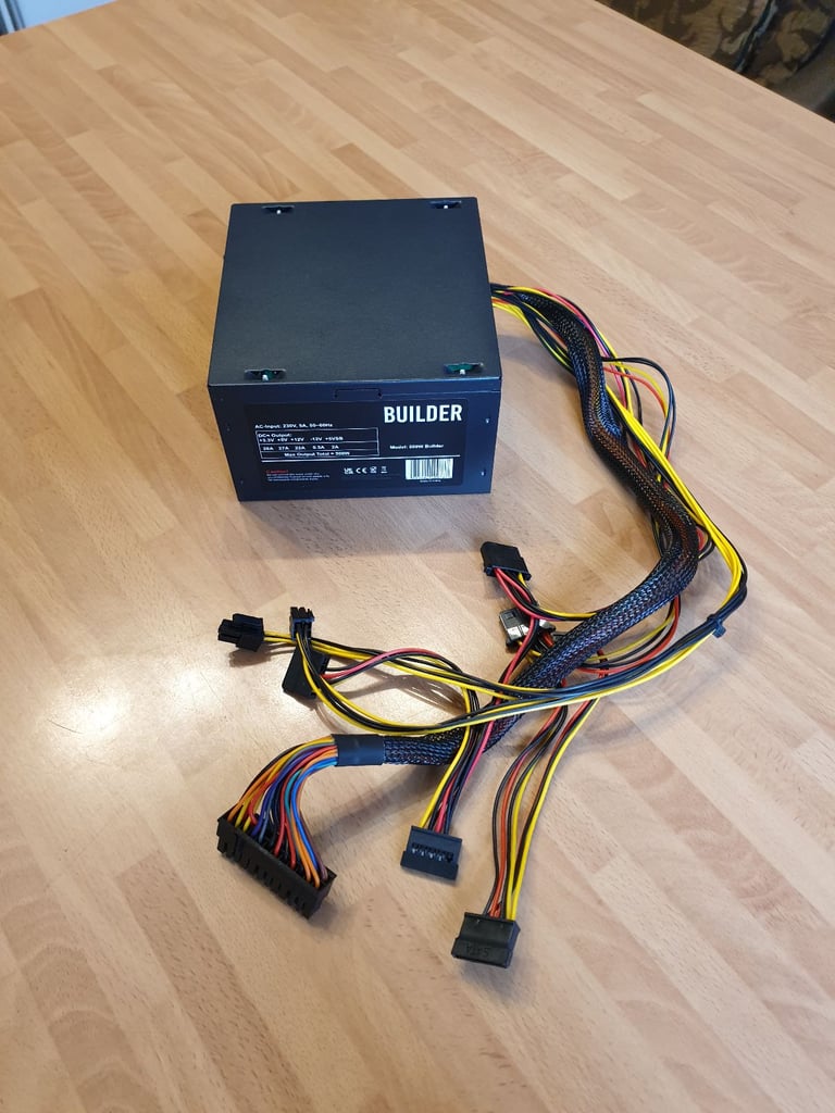 500W CiT Builder PC Computer Power Supply PSU