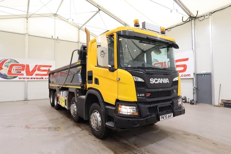 image for 2021 (70 PLATE) Scania P410 8x4 Euro 6 Tippers