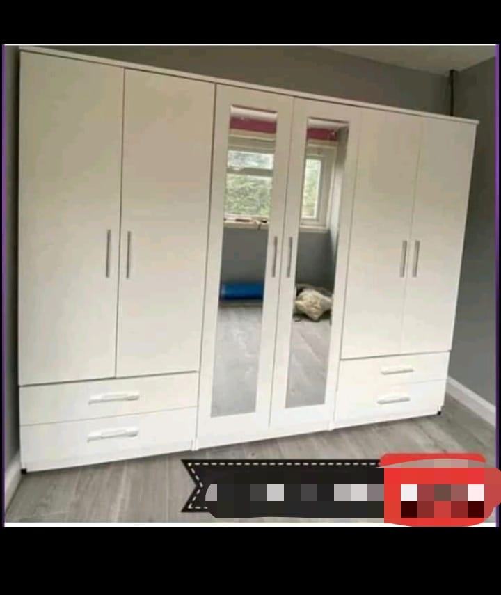 image for New 6 door & 5& 4 & 3 & 2 Door wardrobe fully assembled in multi colours