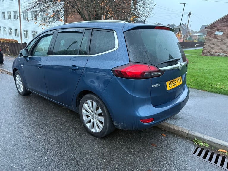 Vauxhall, ZAFIRA,  7 seats MPV, 2017, Manual, 1598 (cc), 5 door