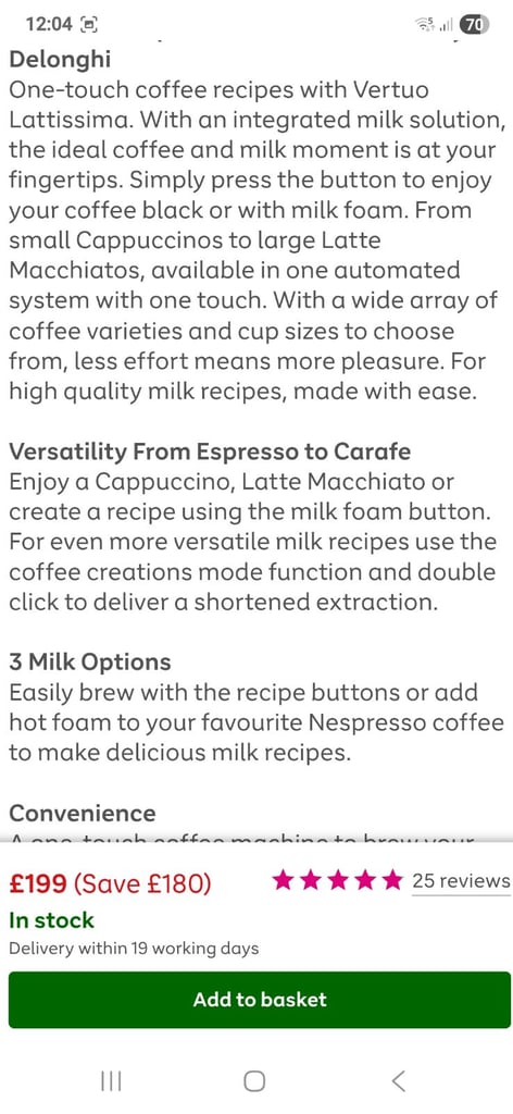 Coffee machine 