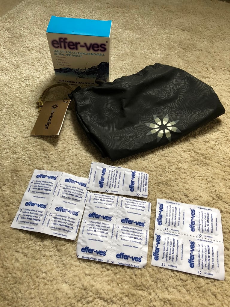 Invisalign Cleaning tablets all in date in WhittleleWoods