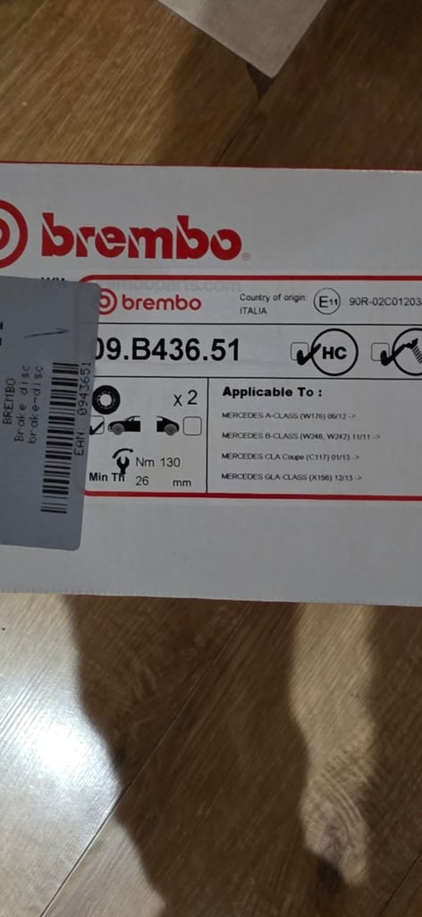 Mercedes A 180 car parts Brand new
