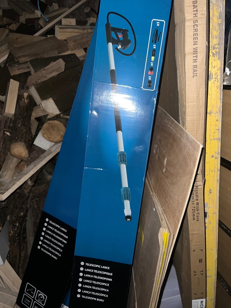 Erbauer telescopic lance for jet wash