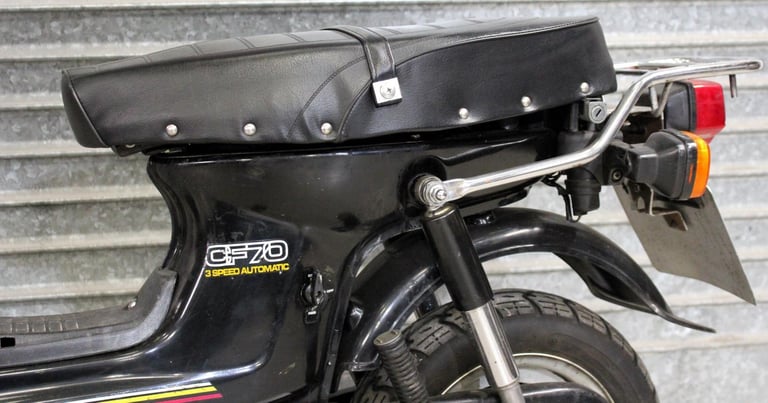 1982 82 Y HONDA CF70 CF 70 CHALLY 3SPD AUTOMATIC CLASSIC SCOOTER UK BIKE NEW MOT