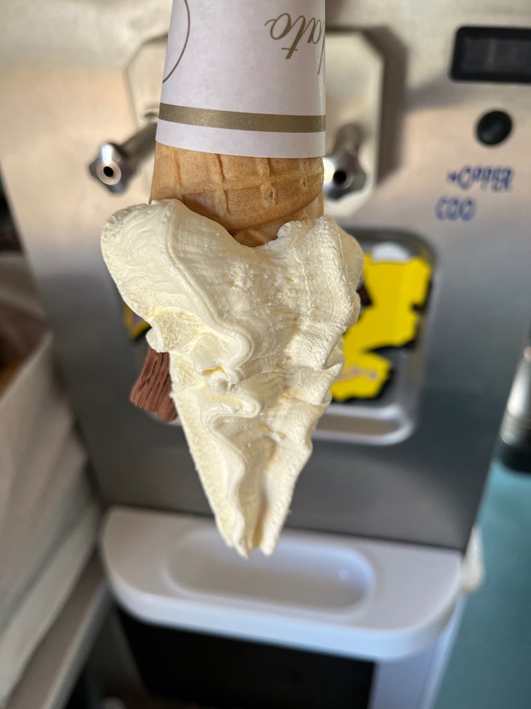 Ice cream van Whitby Morrison