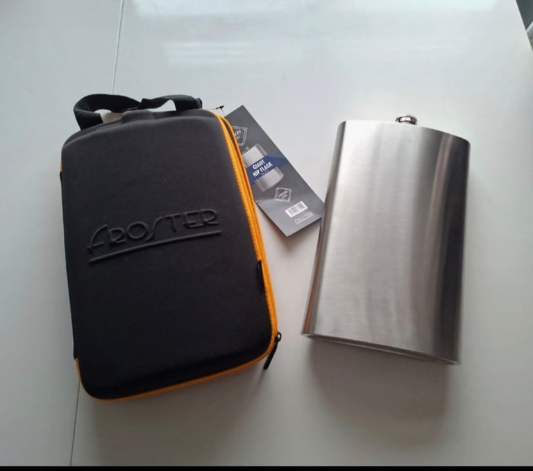 image for Giant hipflask and case