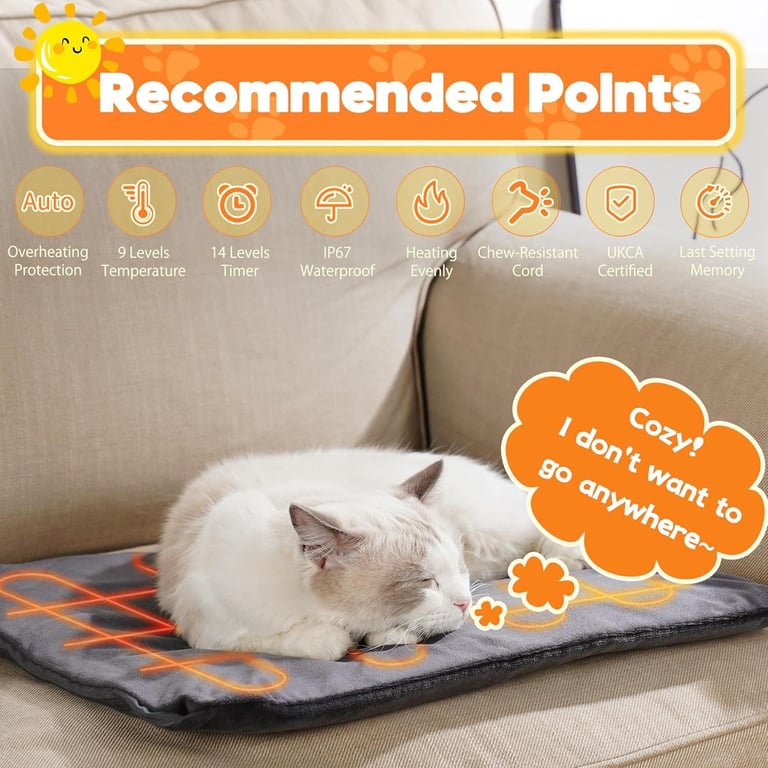 image for New Pet Heating Pad (Waterproof) – Size L
