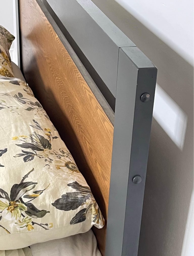 image for Wooden double bed £100