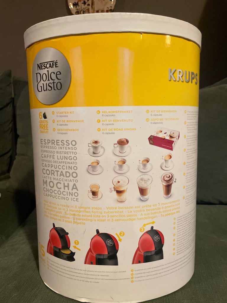 image for New Krups  coffee maker. Nescafé Dolce Gusto