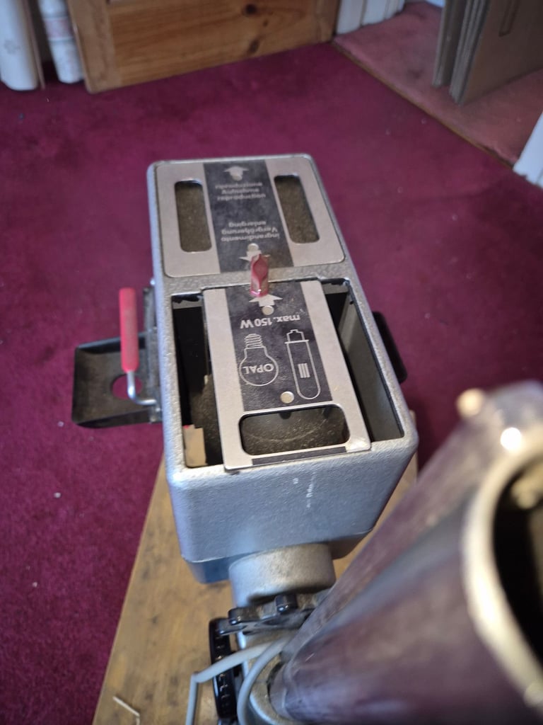 image for Vintage photography enlarger and cini player 