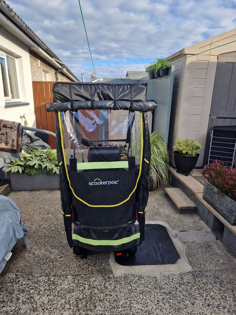 Kc komfy8 mobility scooter with canopy 