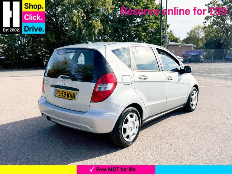  Mercedes-Benz A-Class 1.5 A160 BlueEfficiency Classic SE Hatchback 5dr Petrol Manual (139 g/km, ...