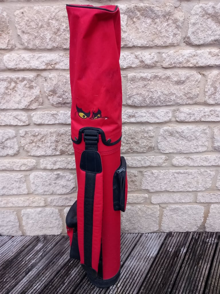image for Junior Golf Club Set 5-8yrs and Teng Tools Red Golf Bag