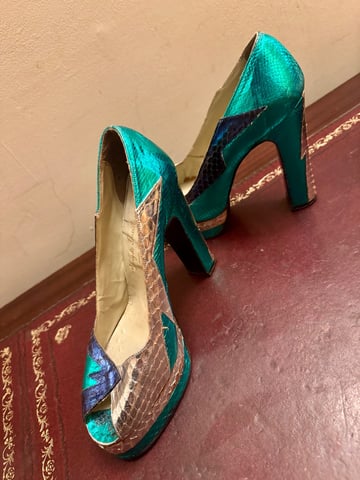 platform block heels by Terry de Havilland in Holborn, London